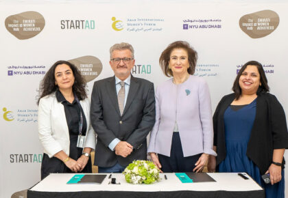 Arab International Women’s Forum Sign-banner